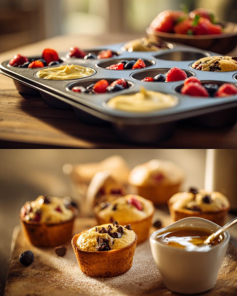 Mini Pancake Muffins