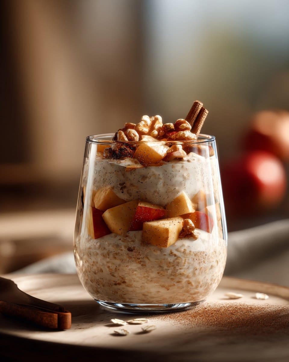 Apple Cinnamon Overnight Oats