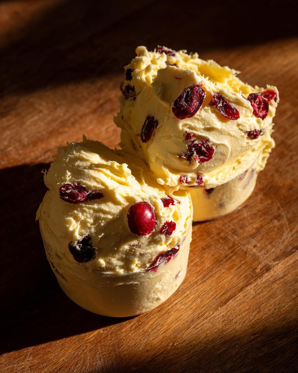 Cranberry-Orange Honey Compound Butter