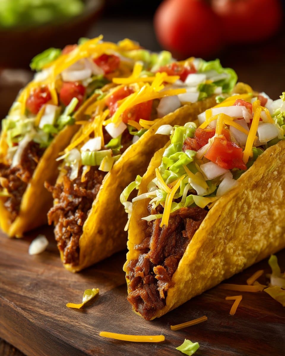 Crispy Beef Tacos