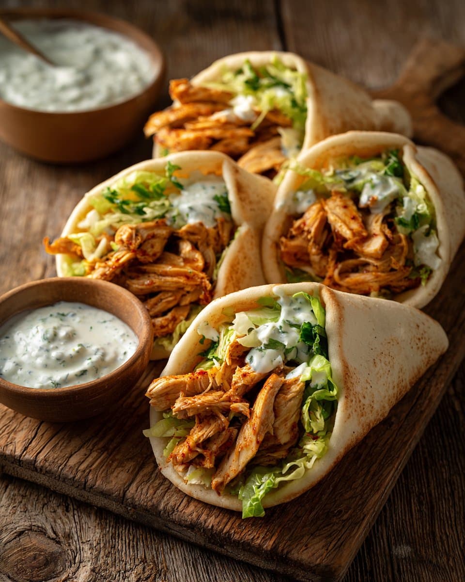 Sheet Pan Chicken Pitas with Herby Ranch