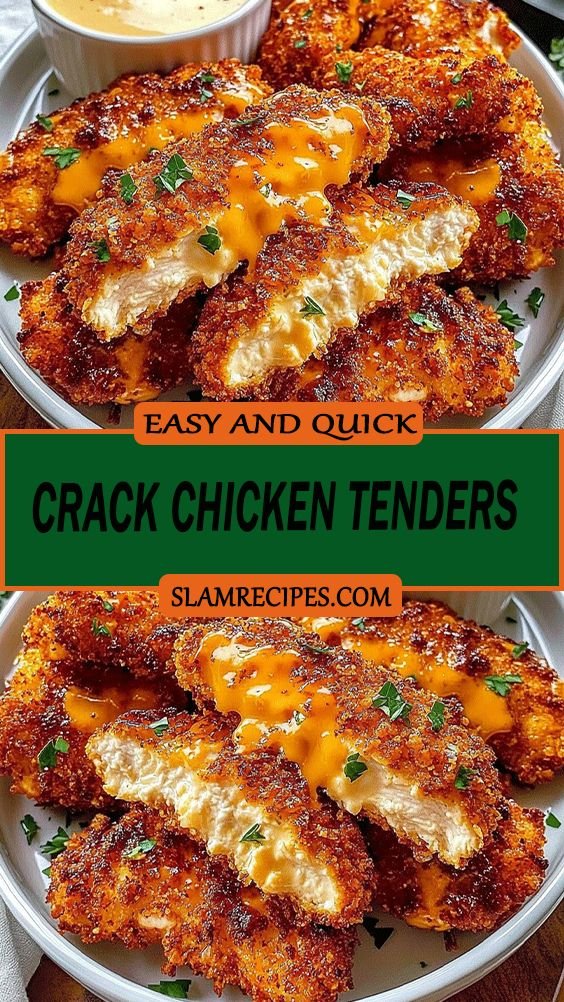 Crack Chicken Tenders - Easy Dinner Recipe