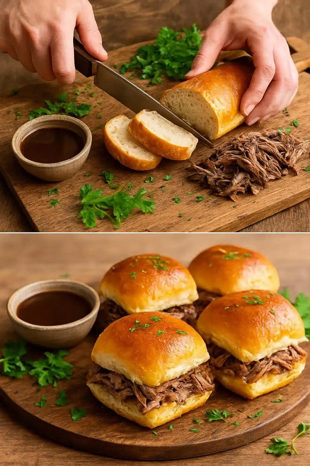French Dip Sliders