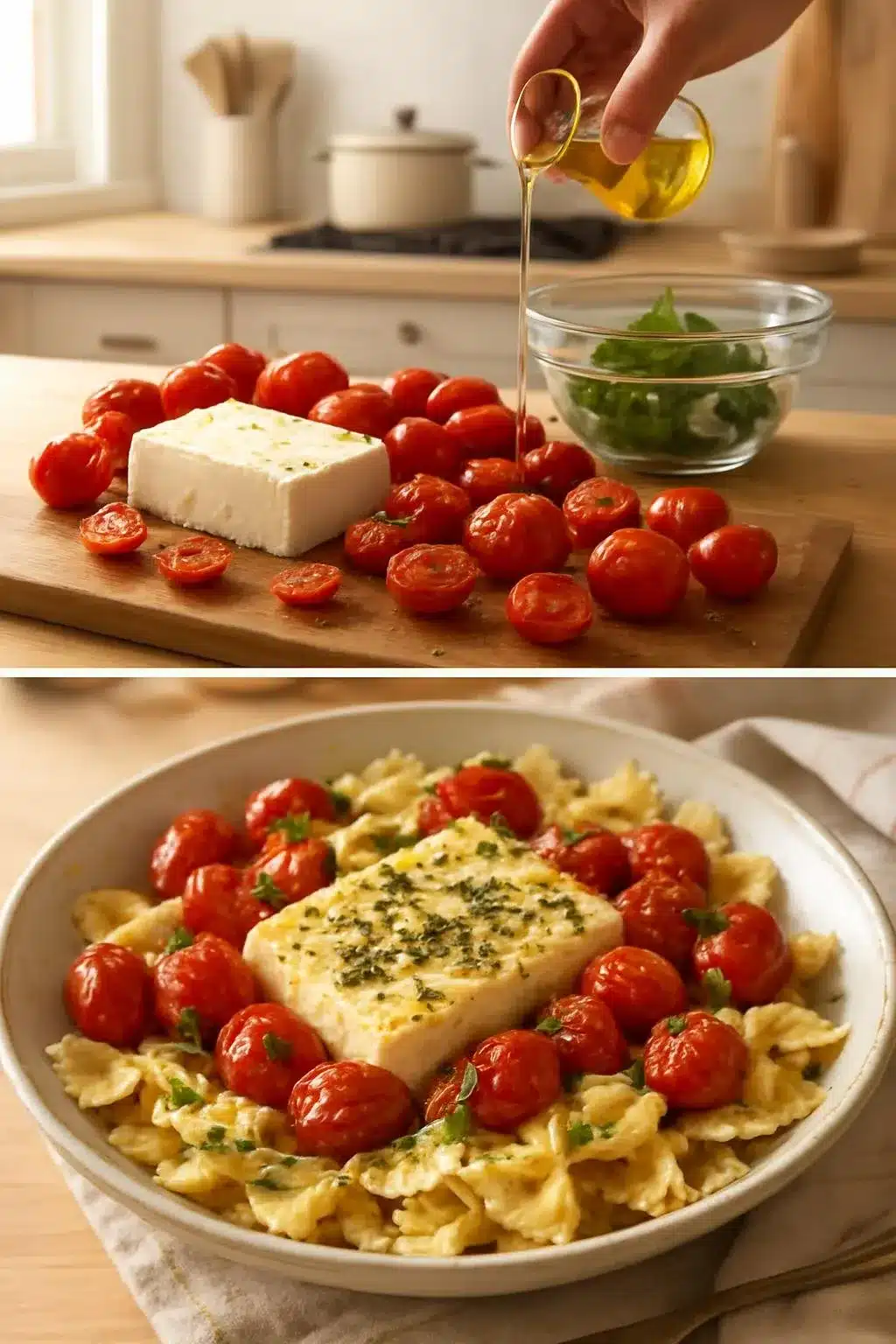 BAKED FETA PASTA