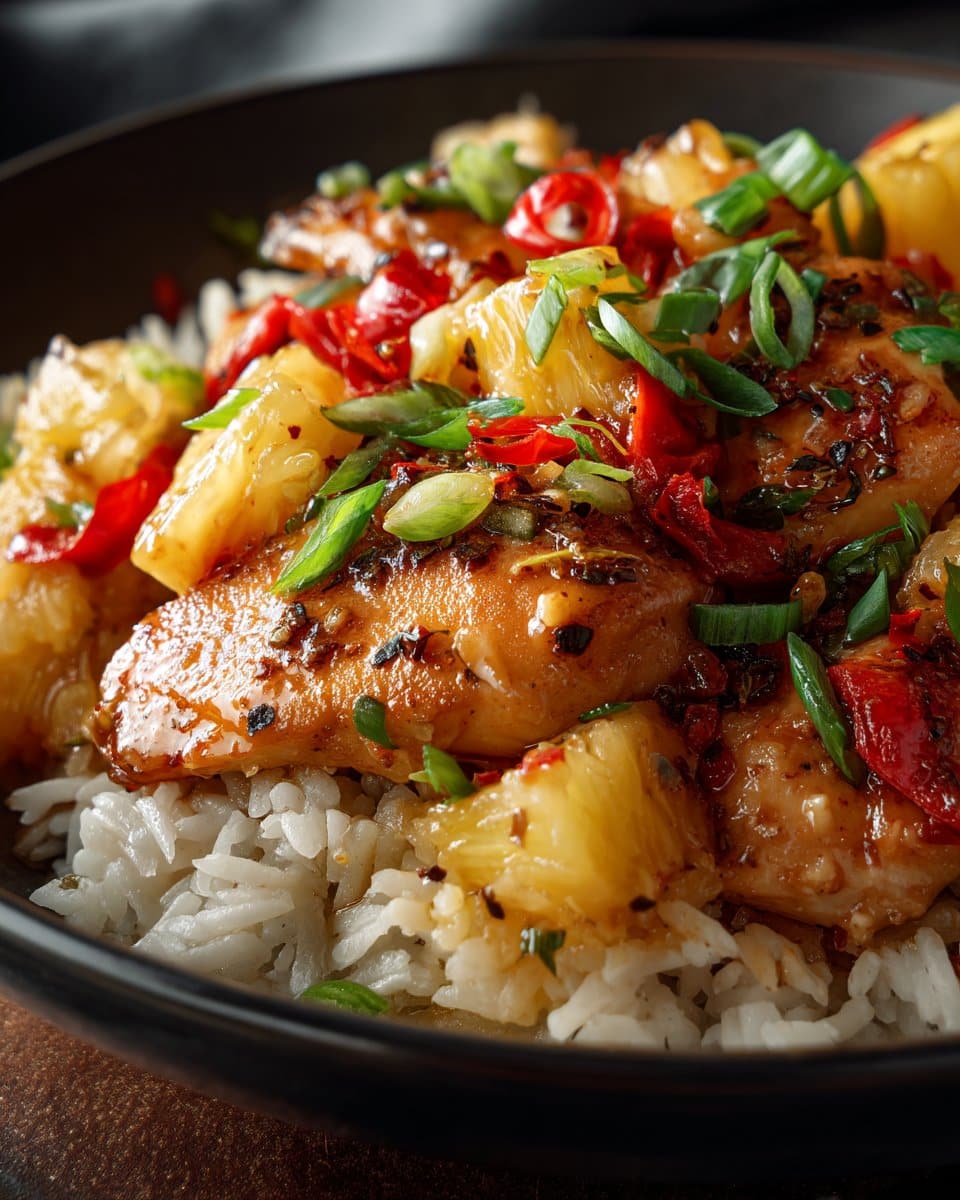 Pineapple Chicken and Rice