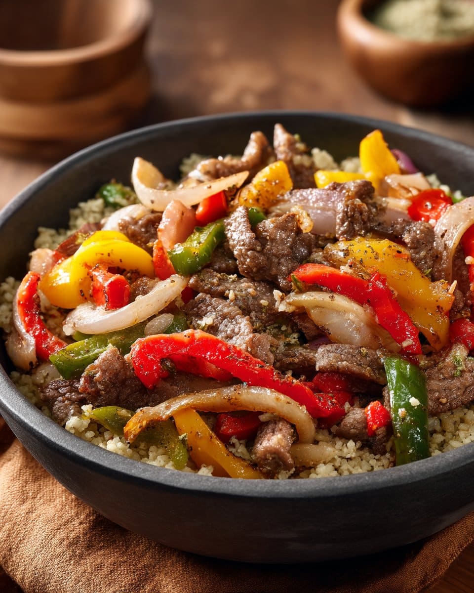 Philly Cheesesteak Bowls – Easy Low-Carb Dinner Idea