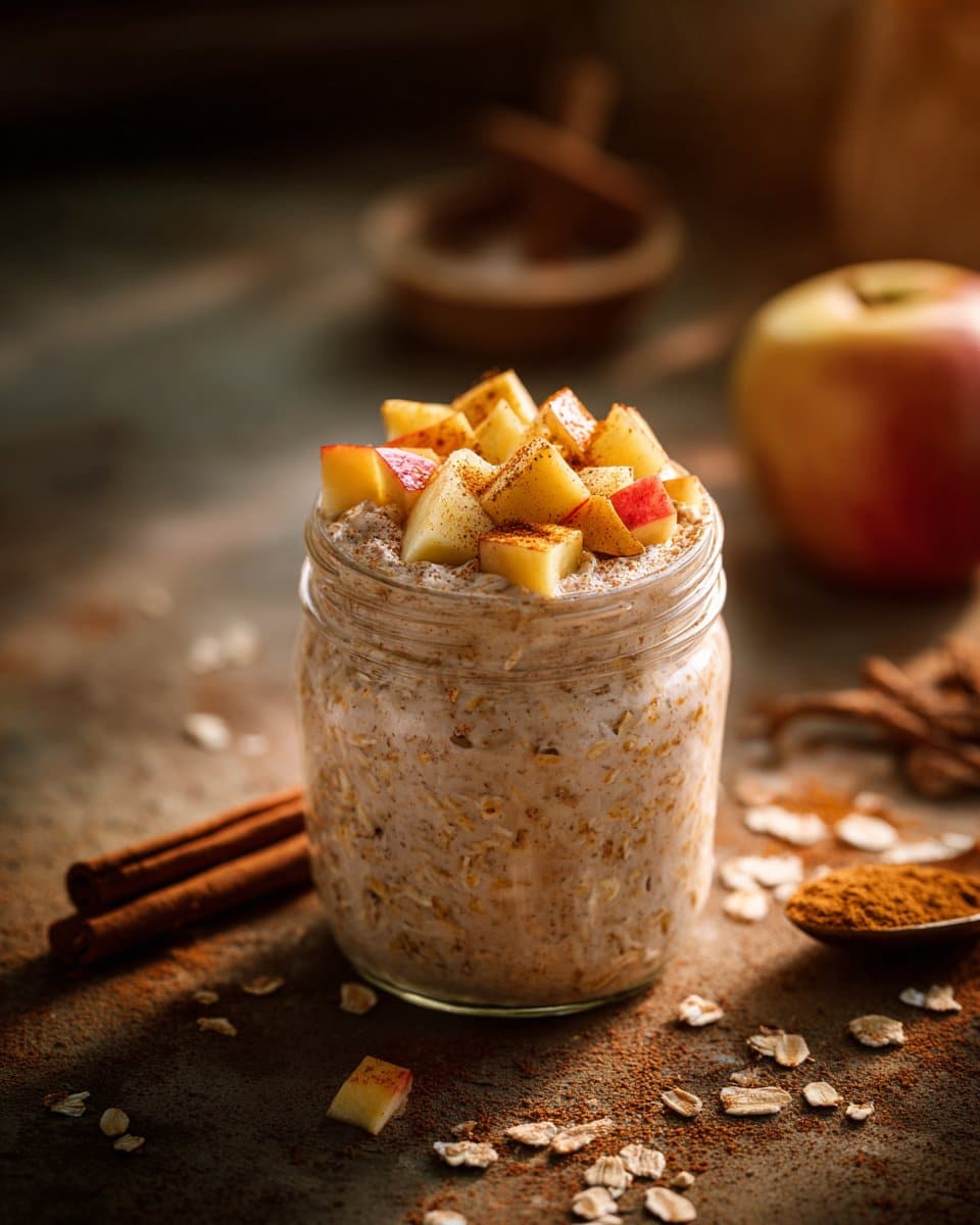 Apple Cinnamon Overnight Oats