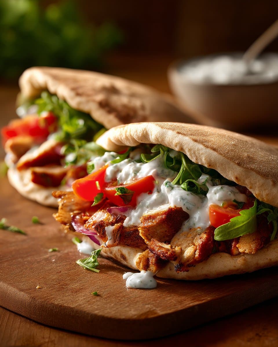 Sheet Pan Chicken Pitas with Herby Ranch