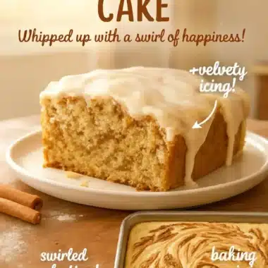 Delicious cinnamon desserts including cinnamon roll cake and baking ideas