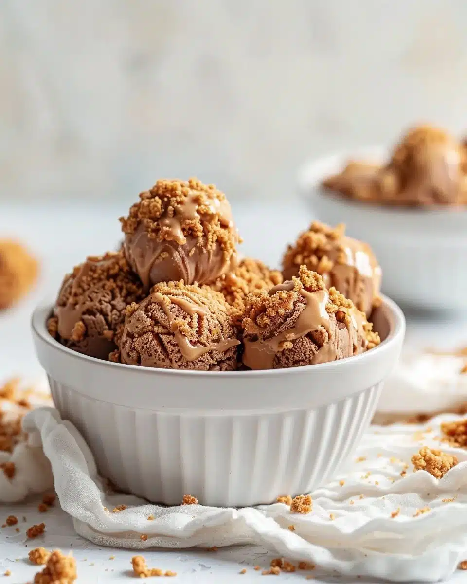 Frozen Greek Yogurt Peanut Butter Bites