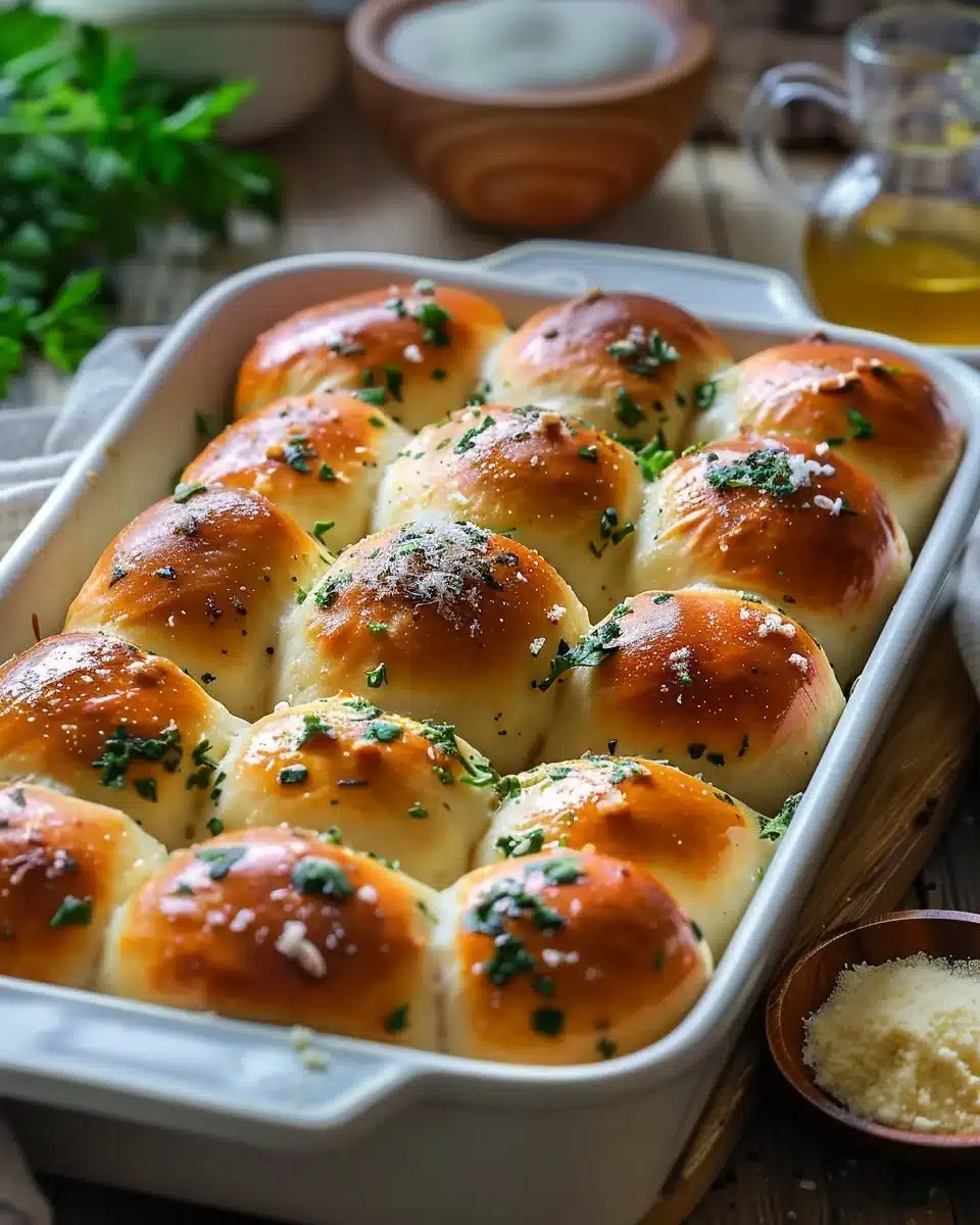 Garlic Bread Rolls