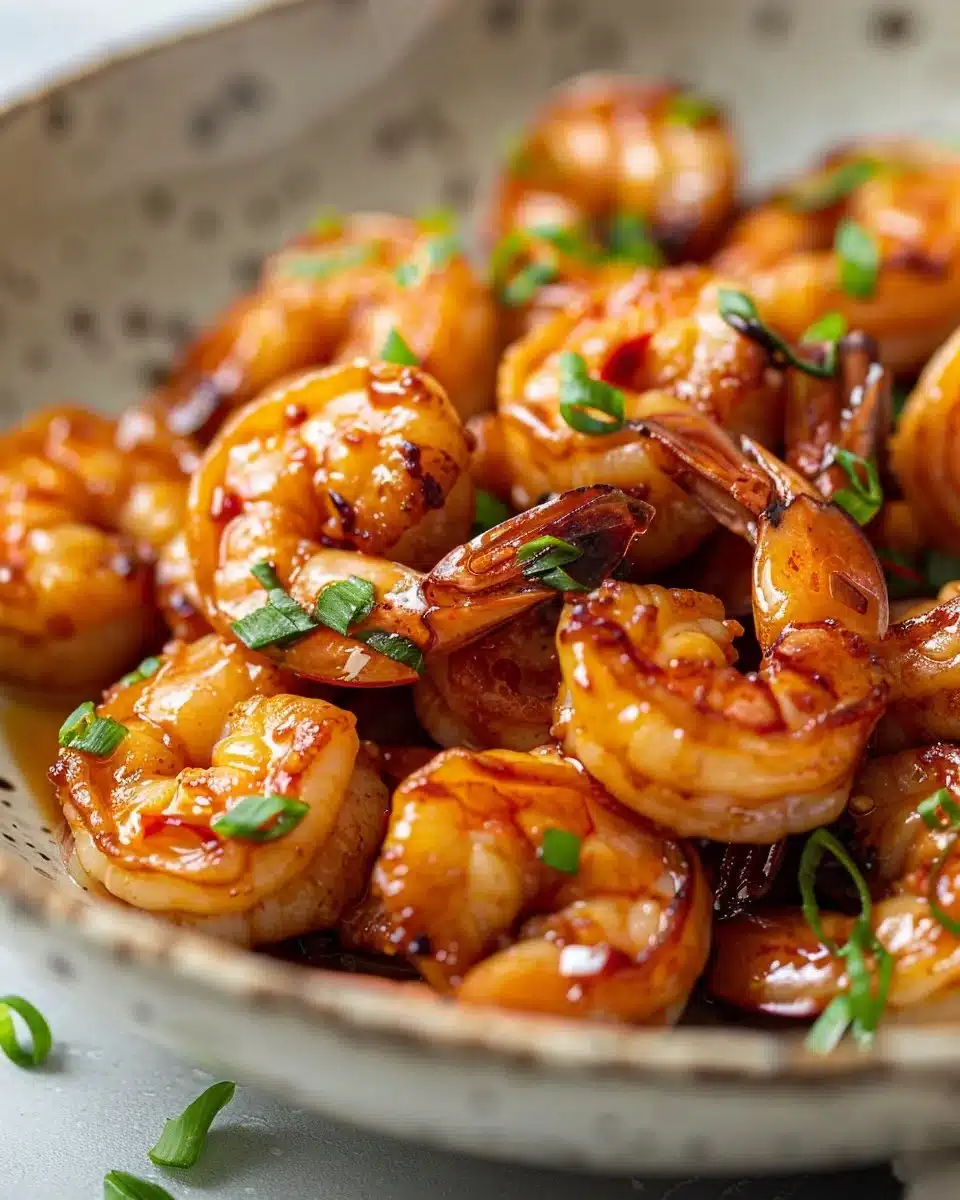 High-Protein Honey Garlic Shrimp