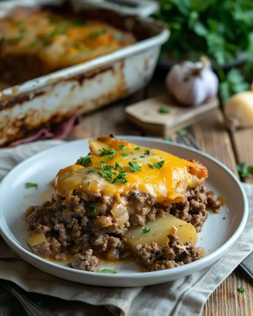 Hobo Casserole Ground Beef