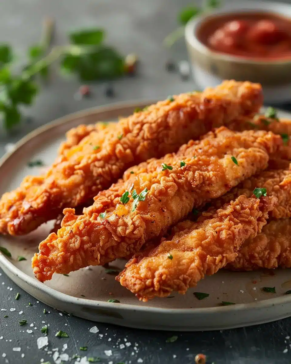 Homemade Baked Chicken Tenders