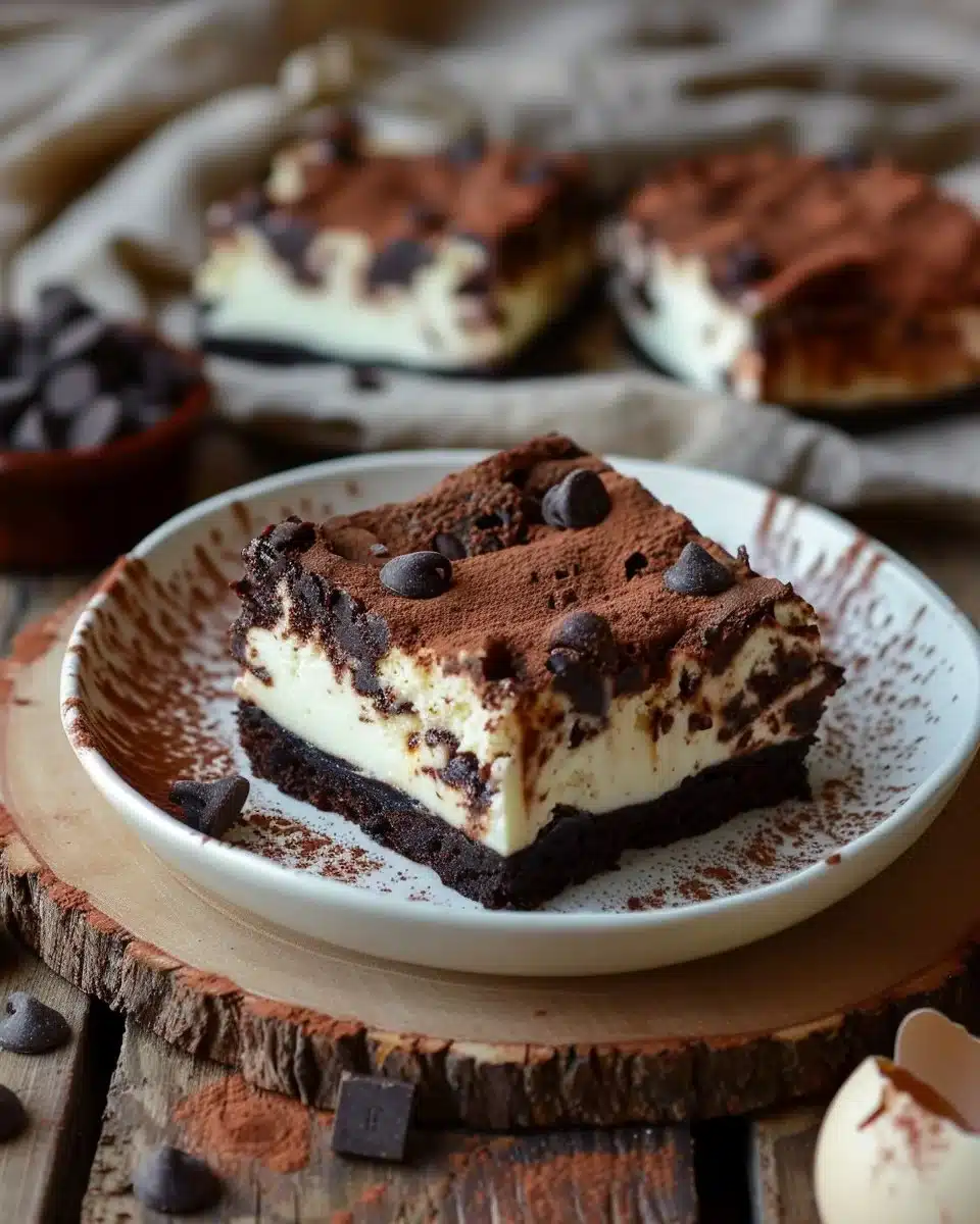 Indulgent Cheesecake Brownies