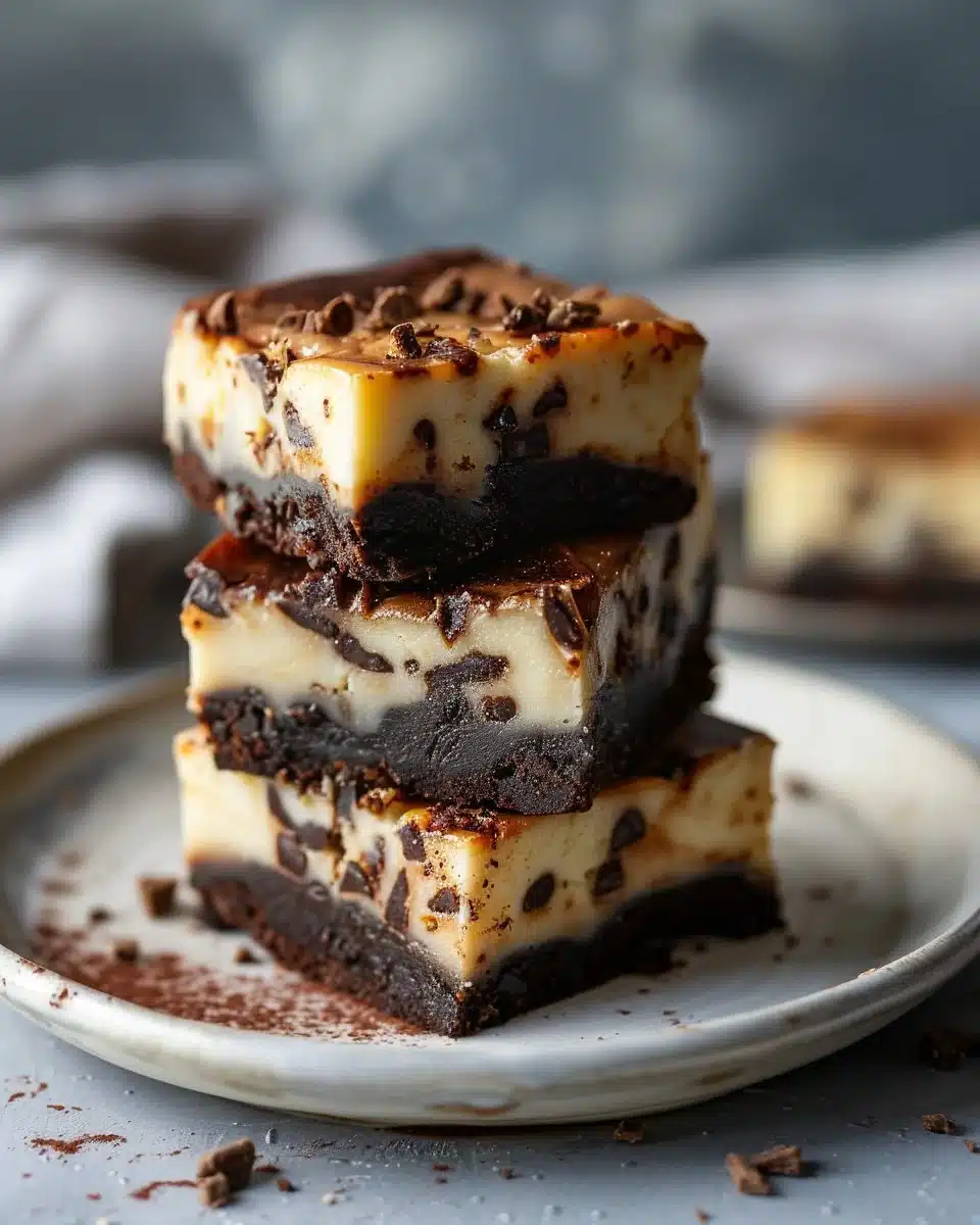 Indulgent Cheesecake Brownies