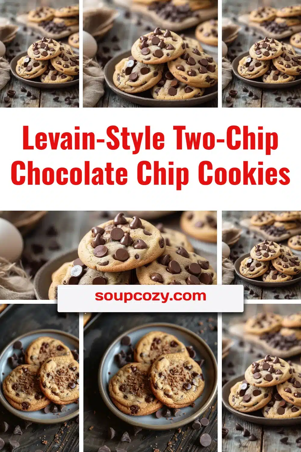 Levain-Style Two-Chip Chocolate Chip Cookies