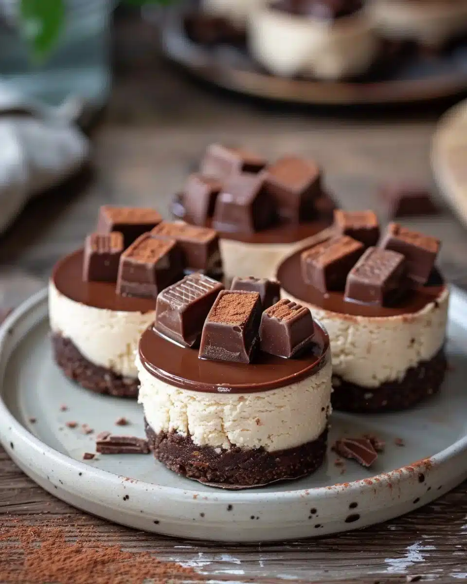 Mini Vegan Cheesecakes