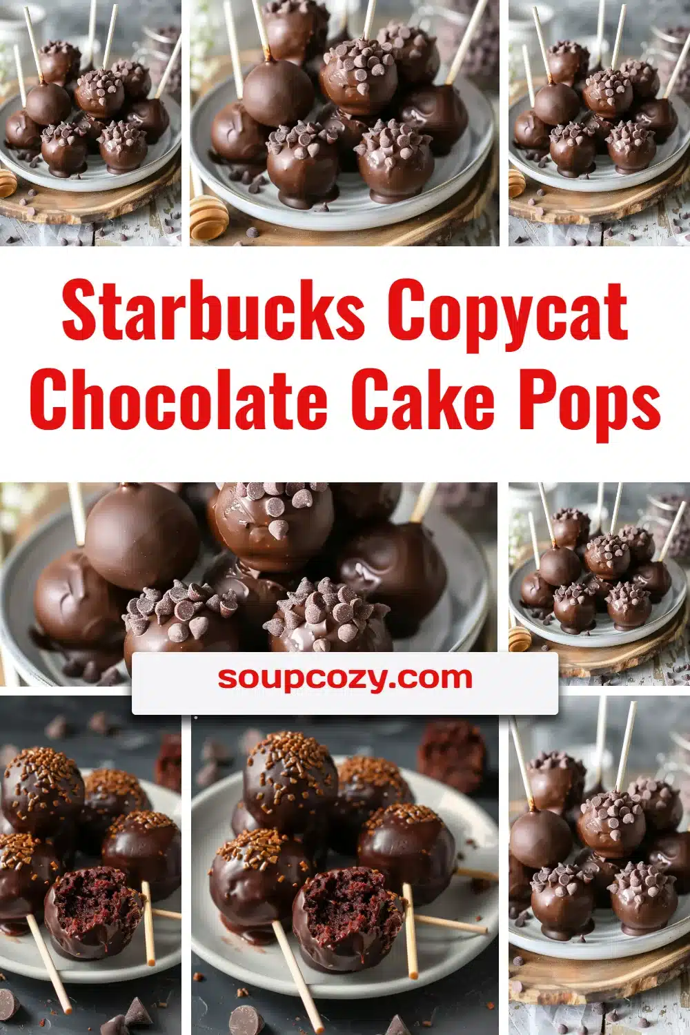 Starbucks Copycat Chocolate Cake Pops