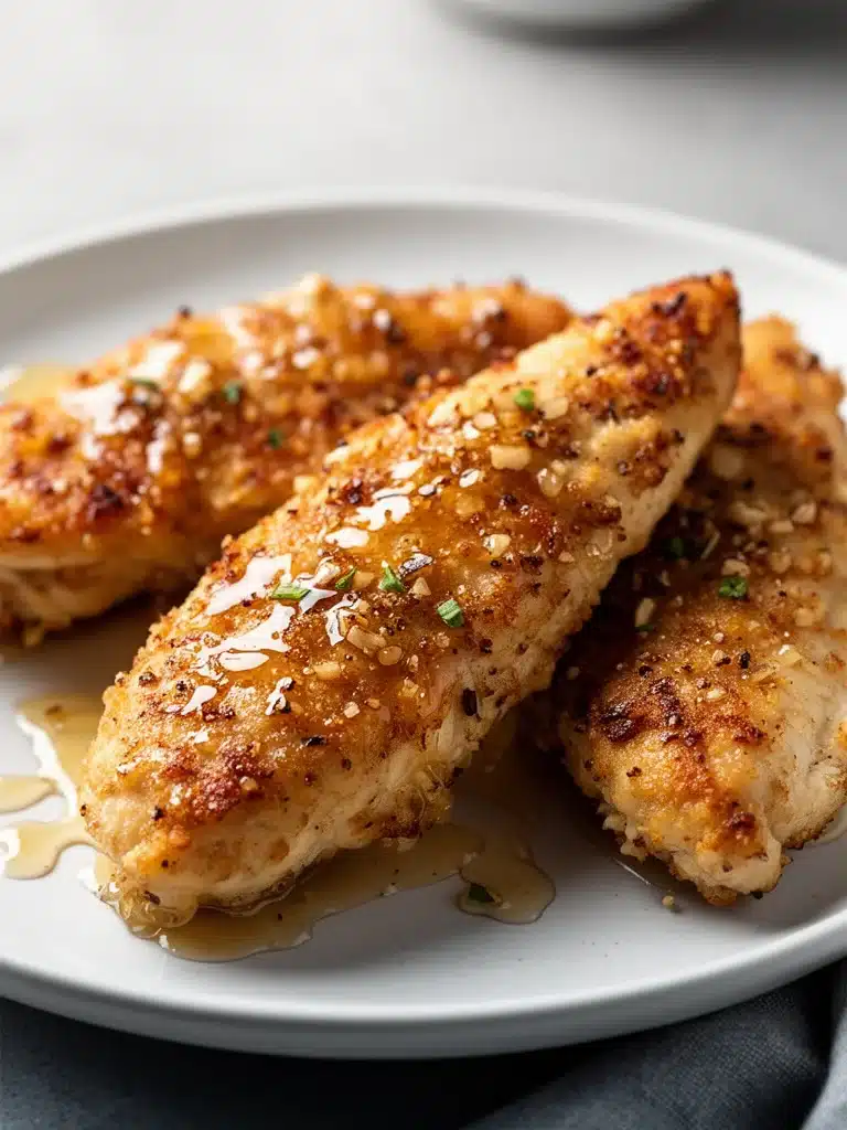 Air Fryer Honey Butter Garlic Chicken Tenders