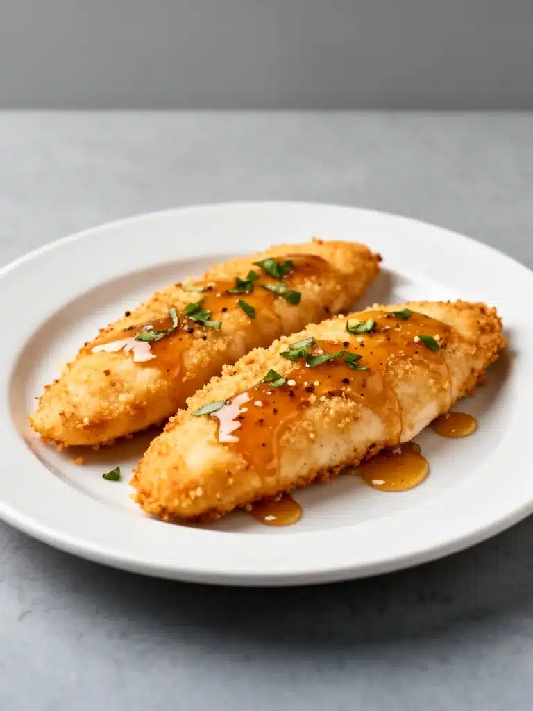 Air Fryer Honey Butter Garlic Chicken Tenders