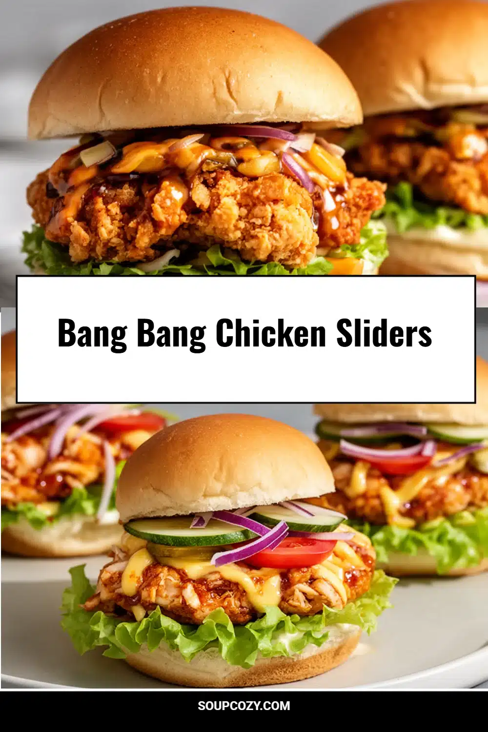 Bang Bang Chicken Sliders