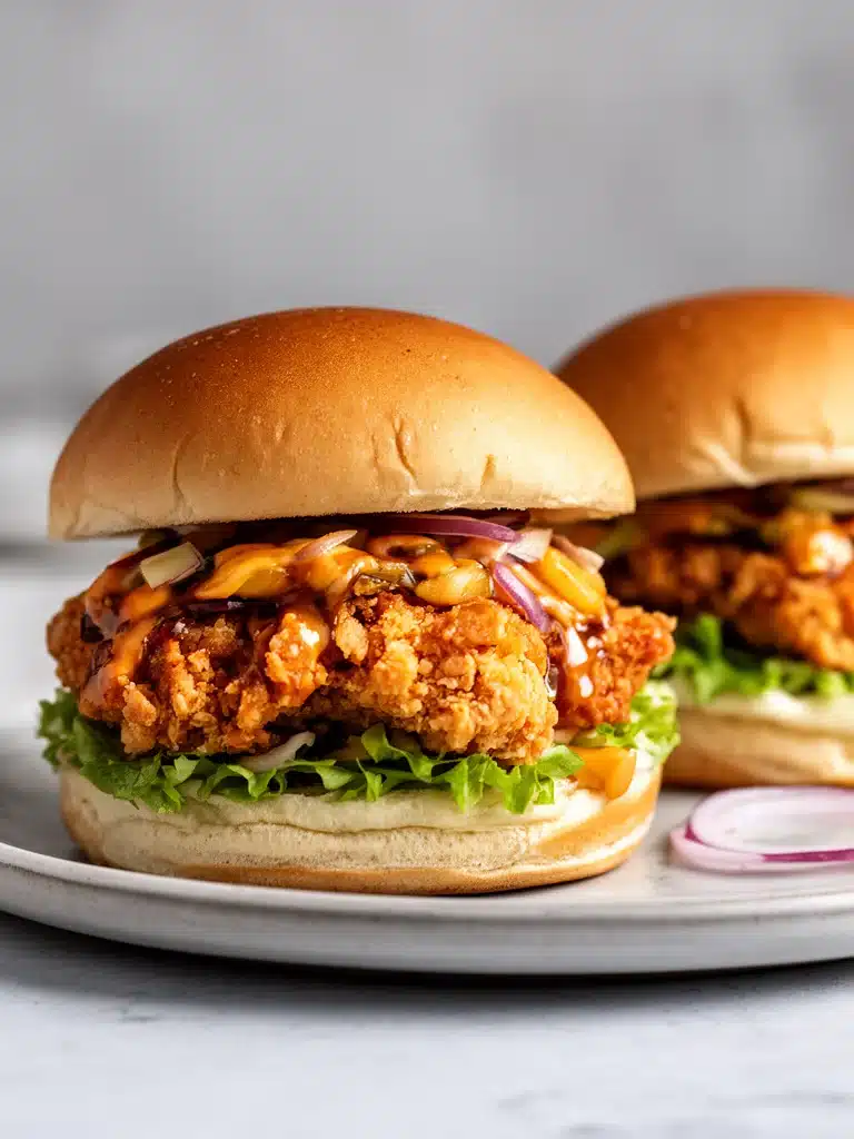 Bang Bang Chicken Sliders