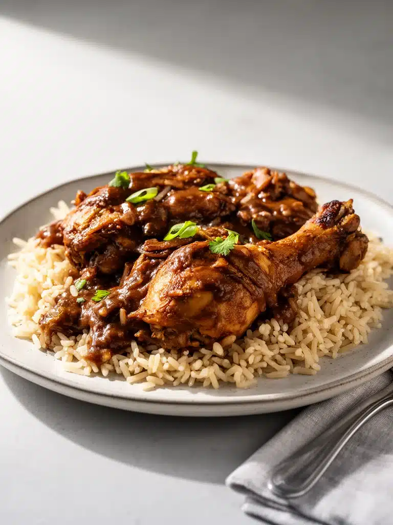 Best Smothered Chicken and Rice Recipe
