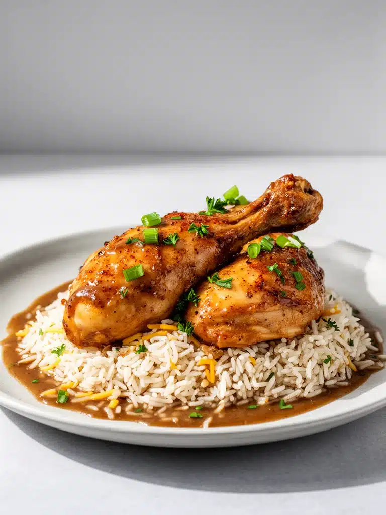 Best Smothered Chicken and Rice Recipe