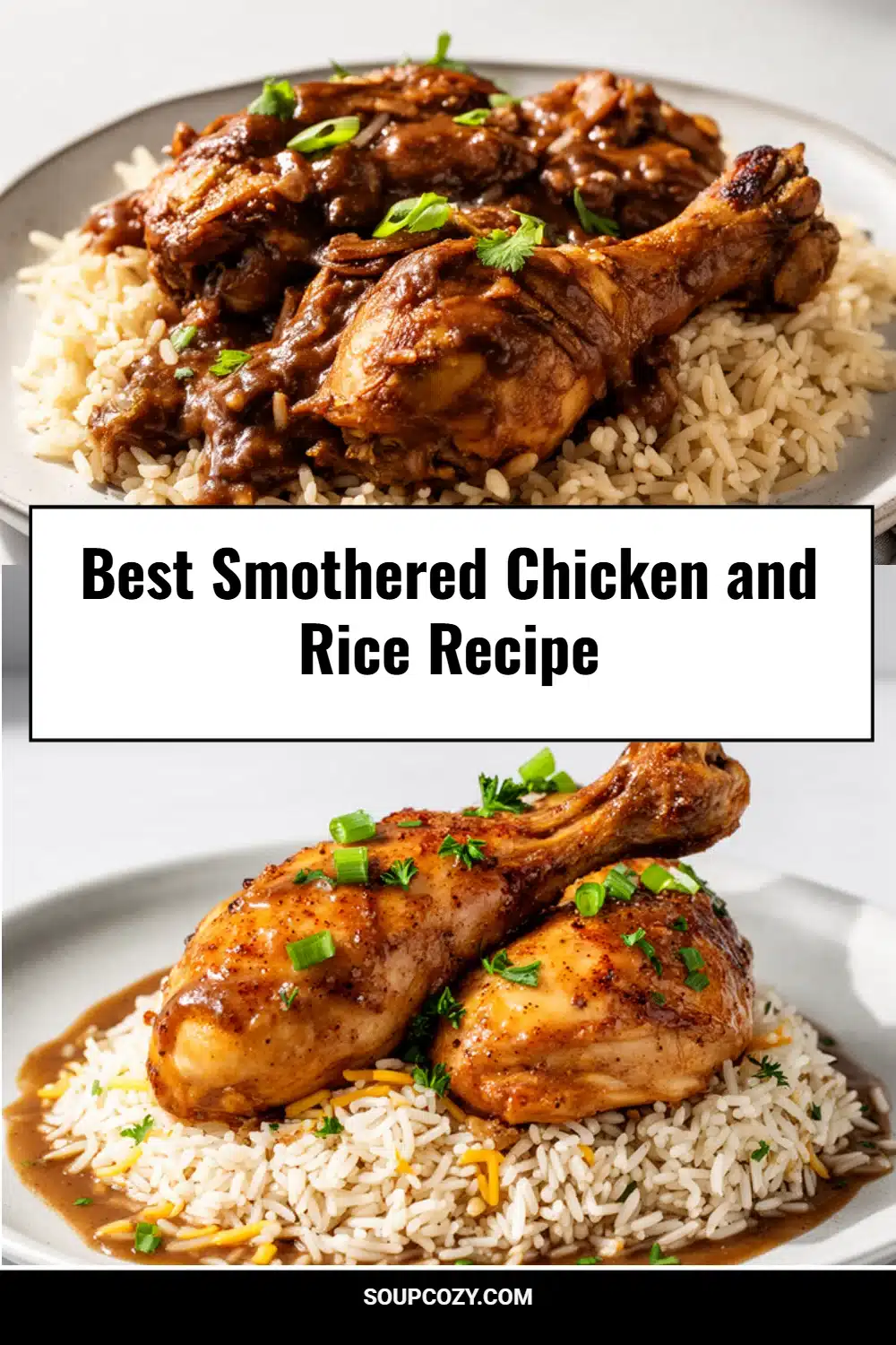 Best Smothered Chicken and Rice Recipe