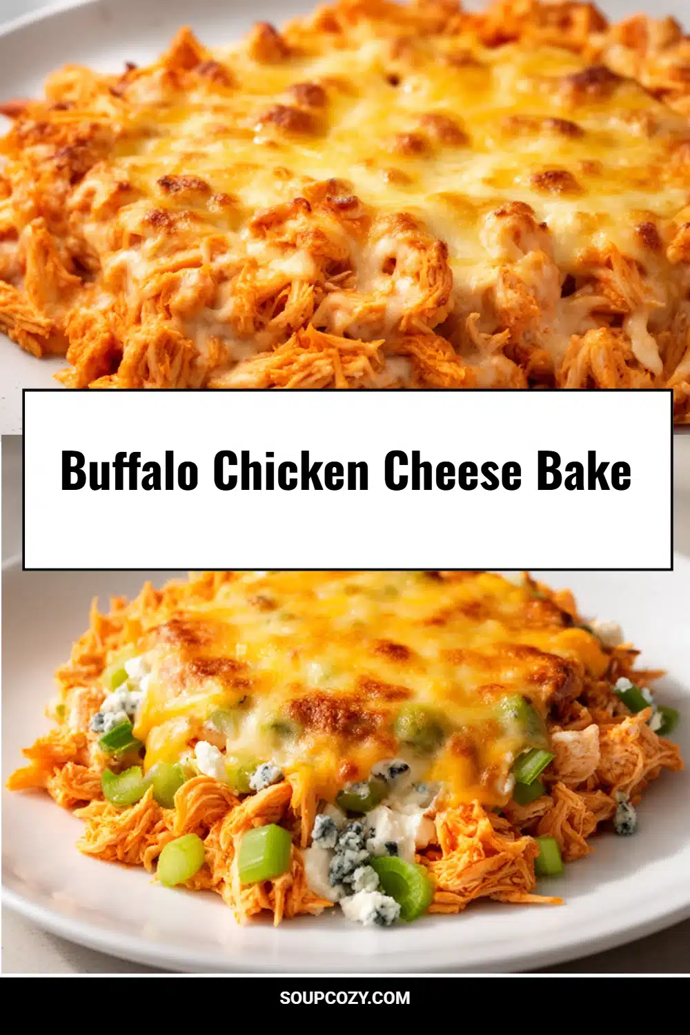 Buffalo Chicken Cheese Bake
