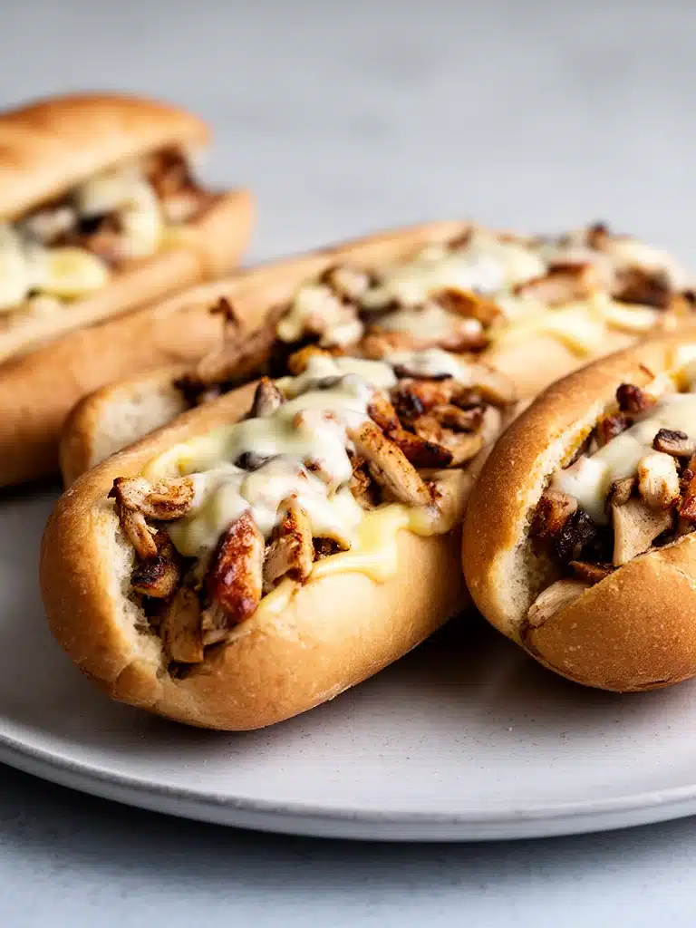 Chicken Philly Cheese Steaks