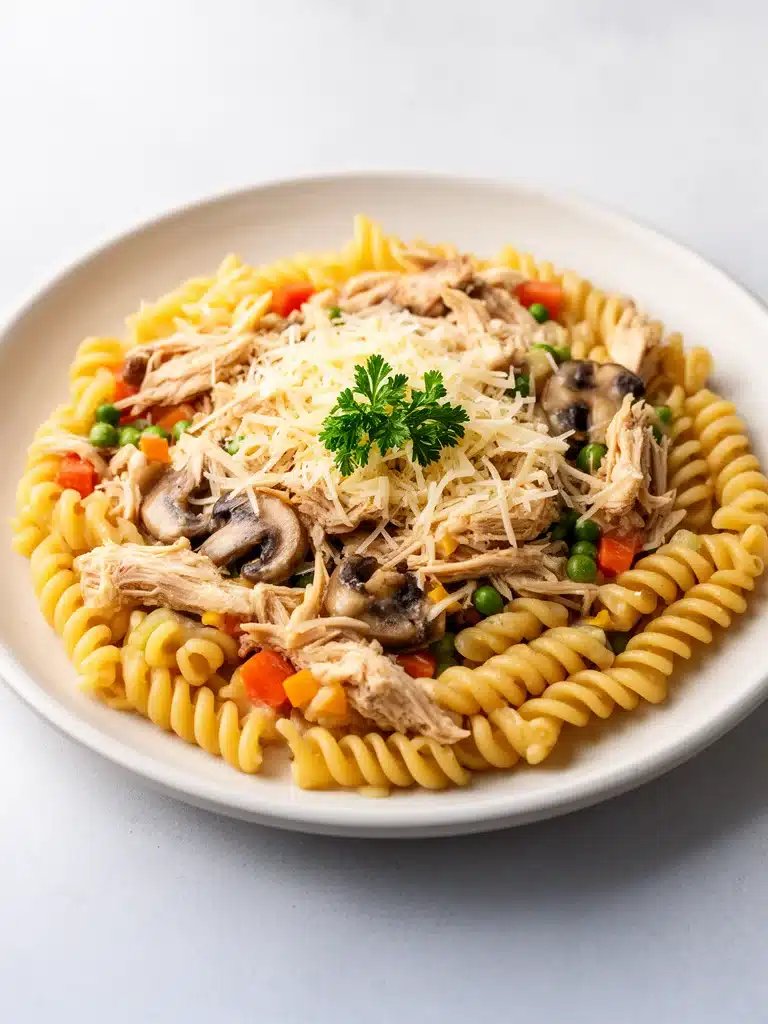 Classic Chicken Pot Pie Pasta
