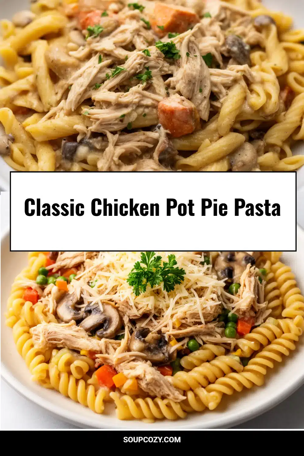 Classic Chicken Pot Pie Pasta