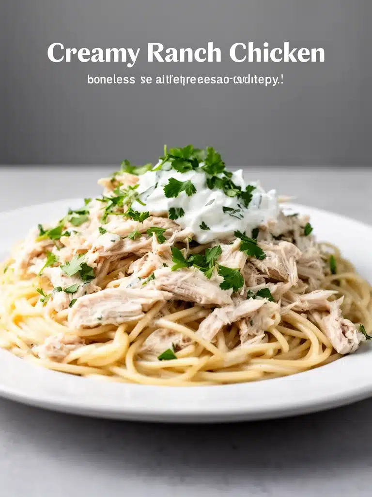 Creamy Ranch Chicken