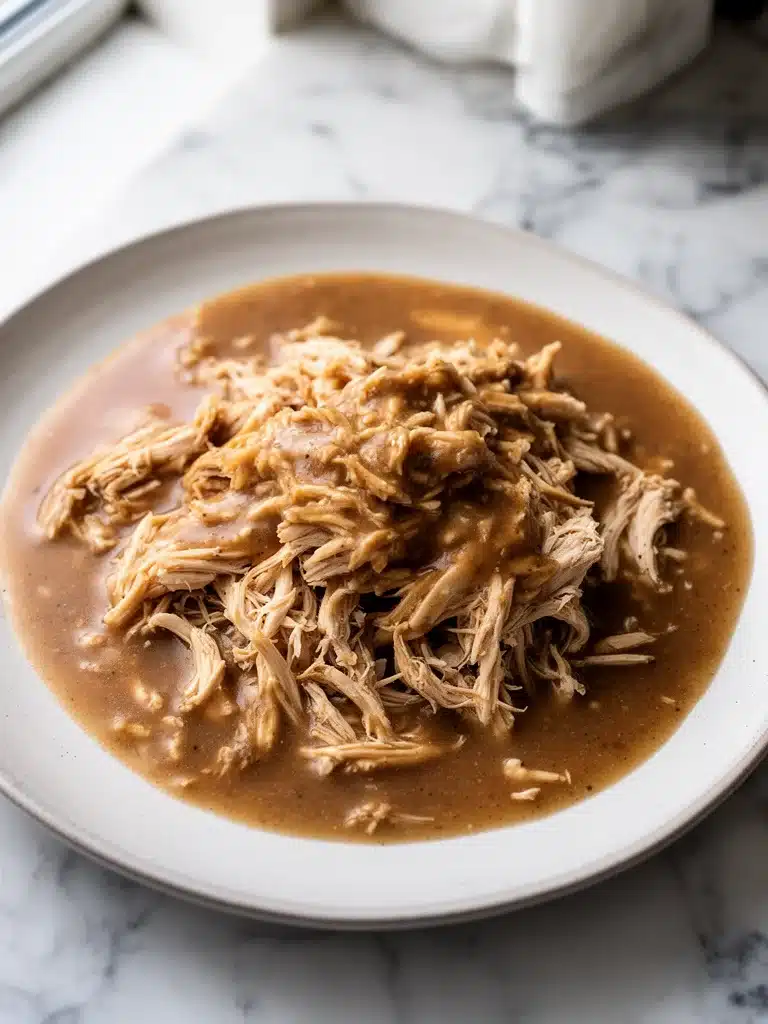 Crockpot Chicken and Gravy