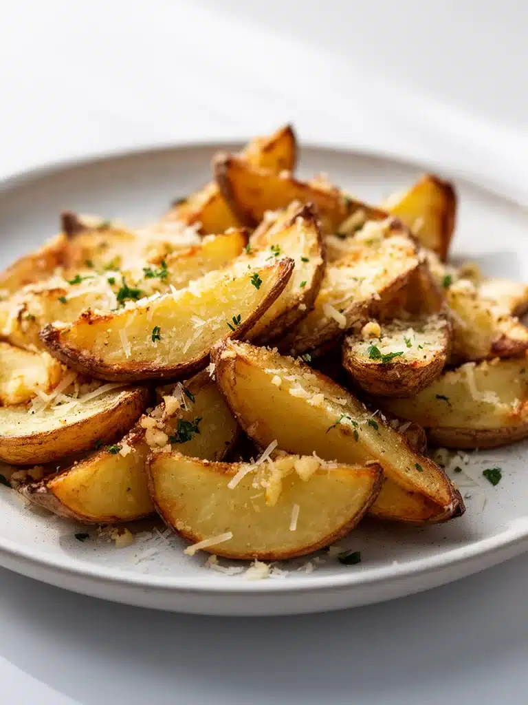 Garlic Parmesan Potato Wedges