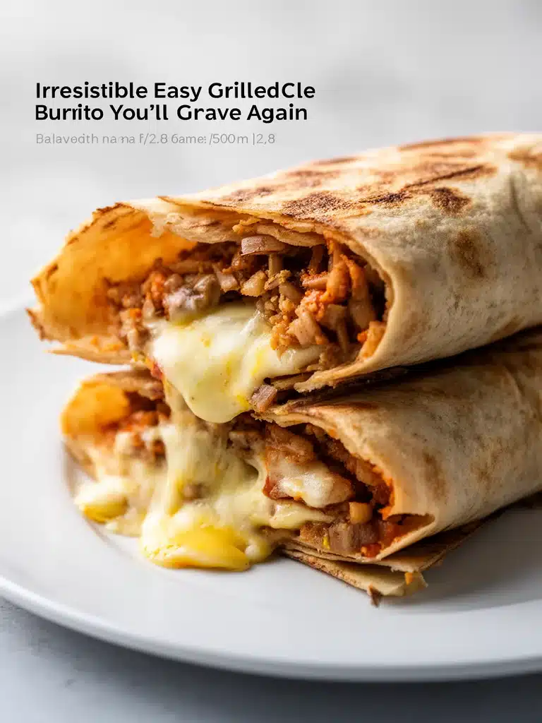 Irresistible Easy Grilled Cheese Burrito You’ll Crave Again