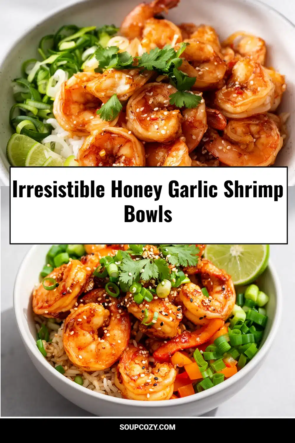 Irresistible Honey Garlic Shrimp Bowls