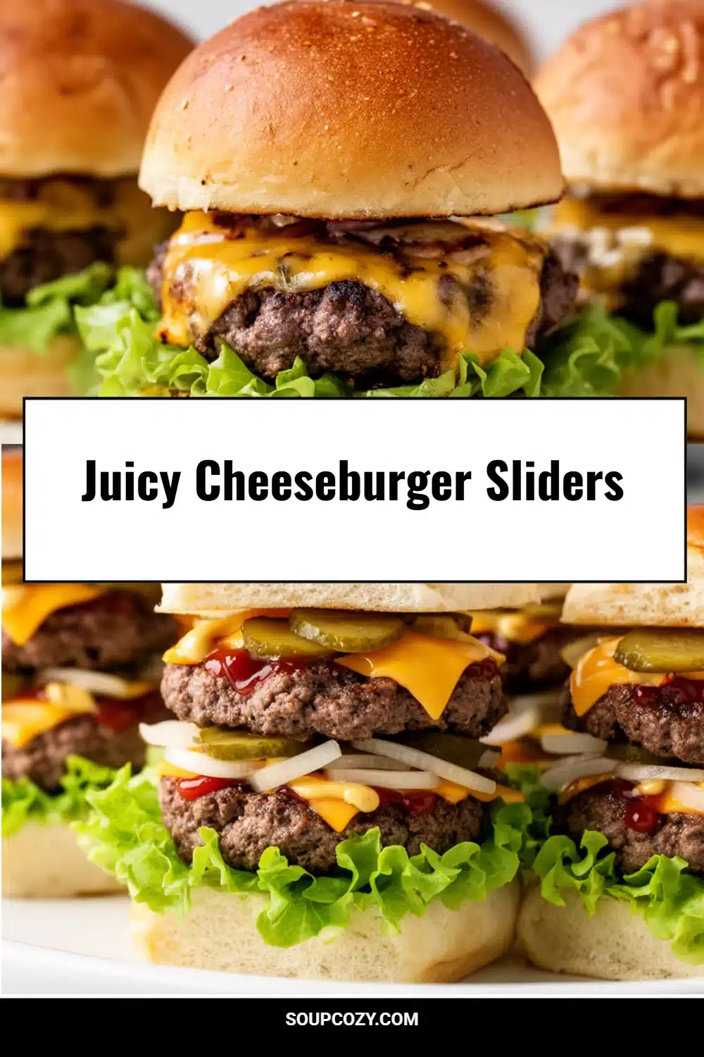 Juicy Cheeseburger Sliders
