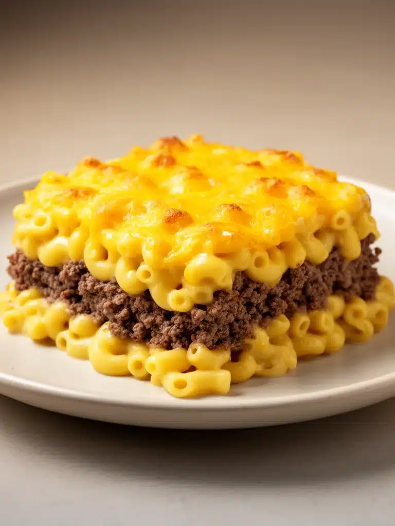 Mac and Cheese Meatloaf Casserole: The Ultimate Comfort Food Mashup