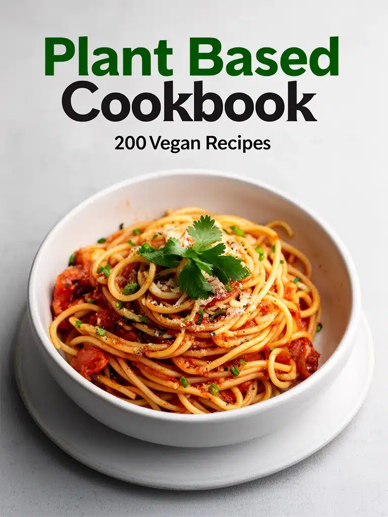 Plant Based Cookbook - 200 Vegan Recipes E-books | Interesting food recipes, Yummy pasta recipes, Recipes