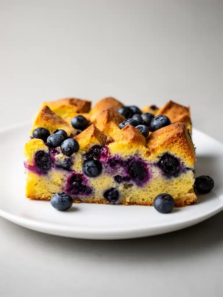 Quick Blueberry French Toast Casserole