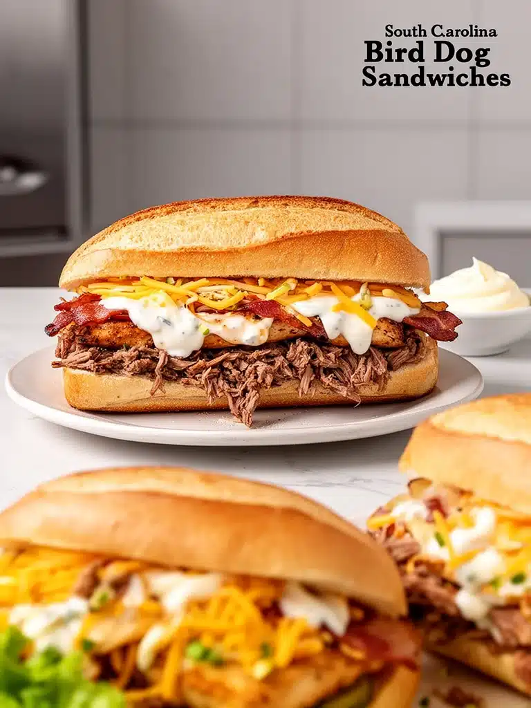 South Carolina Bird Dog Sandwiches