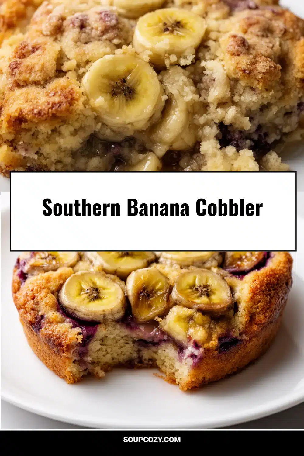 Southern Banana Cobbler