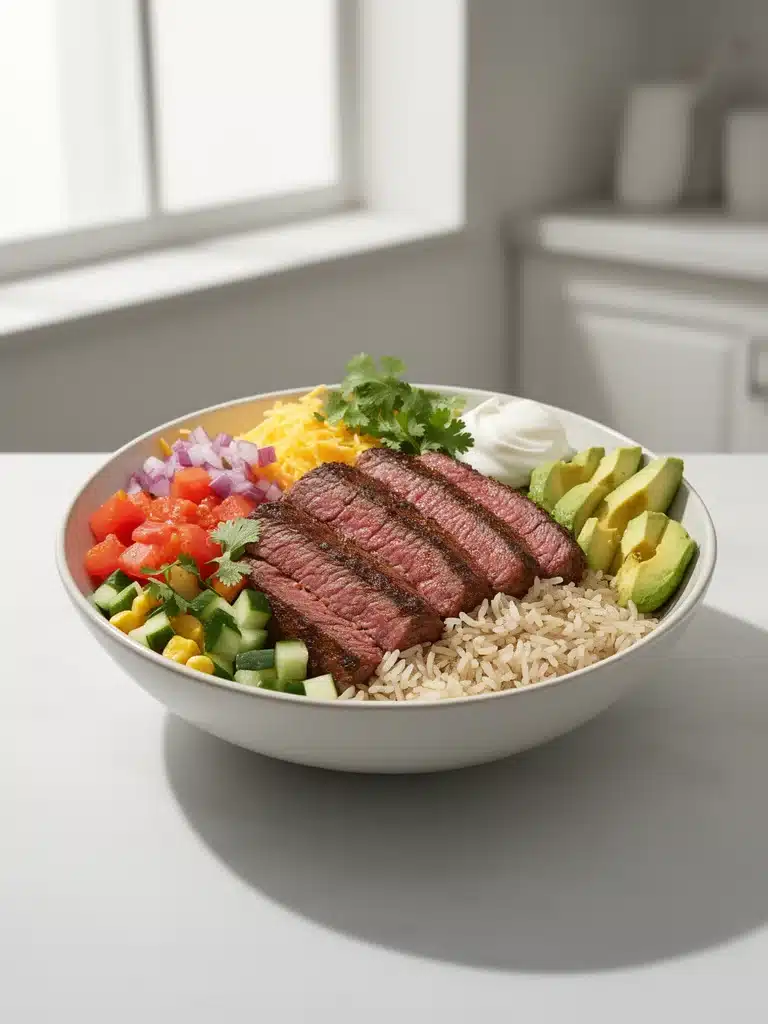 Steak Burrito Bowl